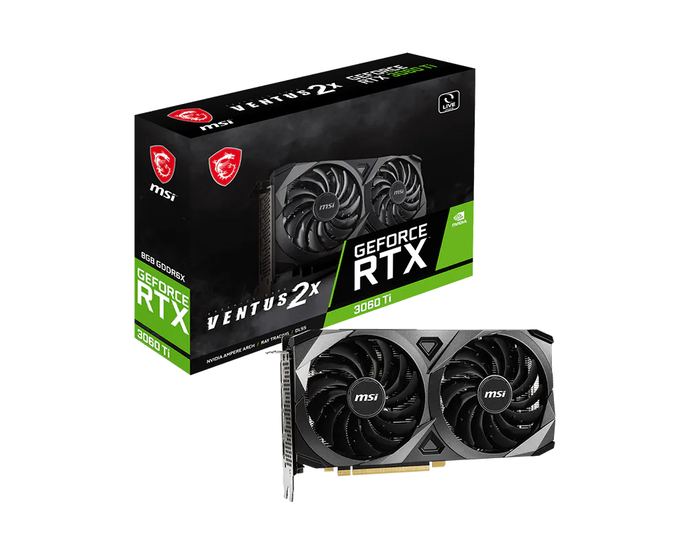 MSI GeForce RTX 3060 Ti VENTUS 2X 8GD6X